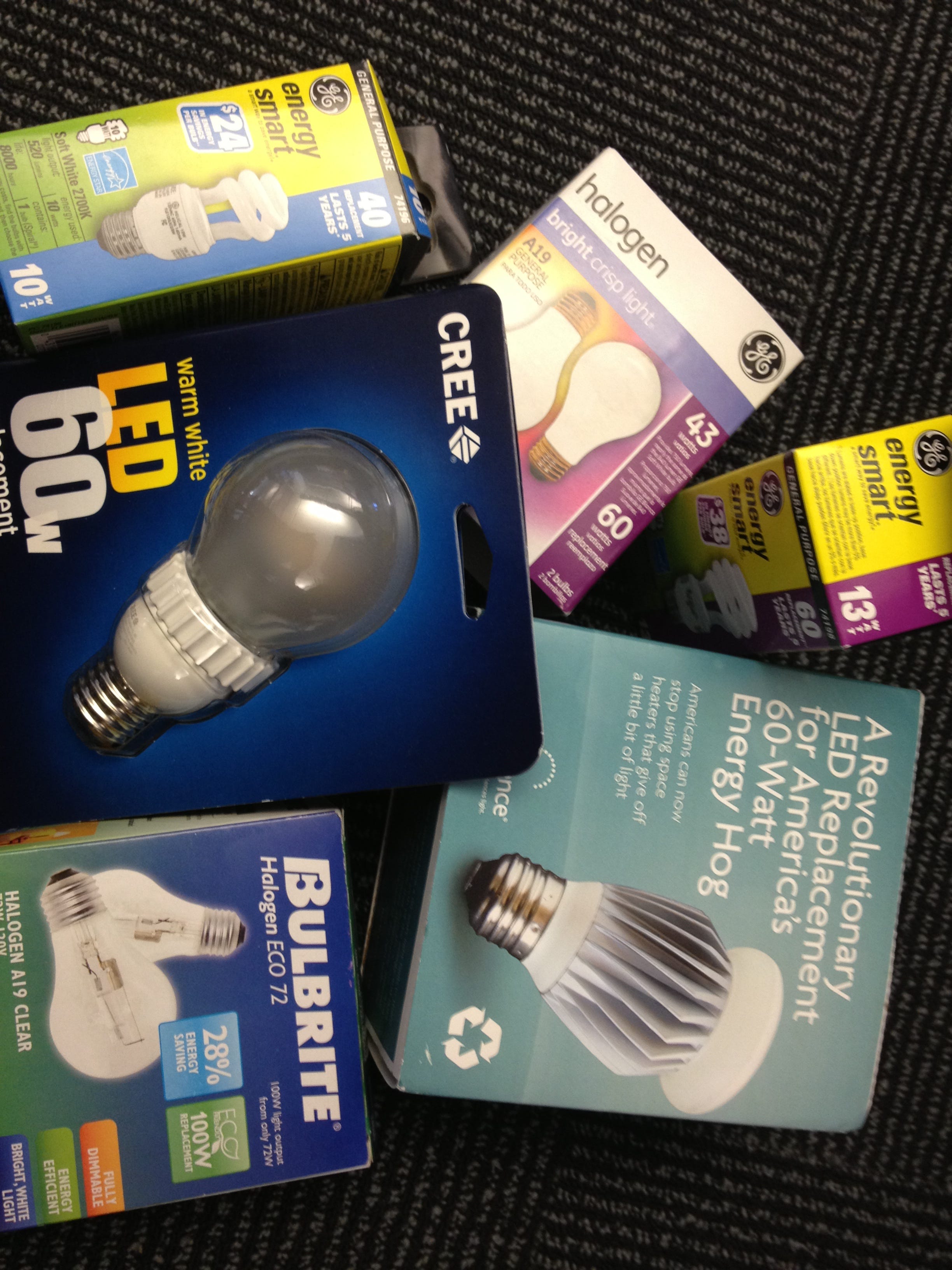 hallway light bulbs